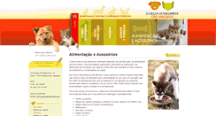 Desktop Screenshot of alimentacao-e-acessorios.veterinariosmacario.com