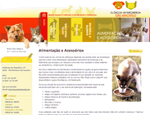 Tablet Screenshot of alimentacao-e-acessorios.veterinariosmacario.com